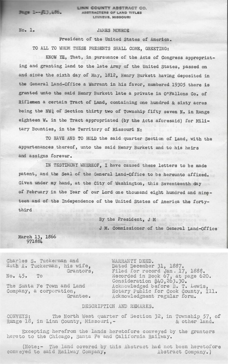 How Marceline Began | Marceline Historical Society