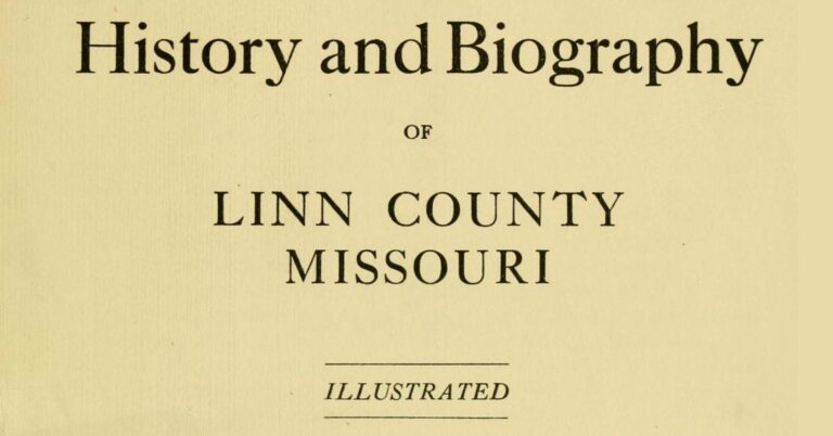 Compendium of history and biography of Linn County, Missouri | Marceline Historical Society